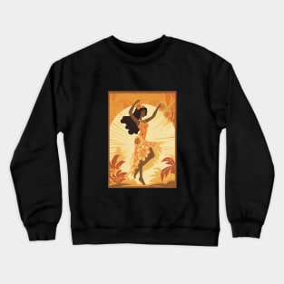 Hula Dancer Crewneck Sweatshirt